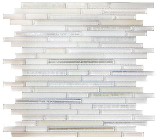 Lightstream Haze Mixed Stick Mosaic | Glass | Wall Mosaic