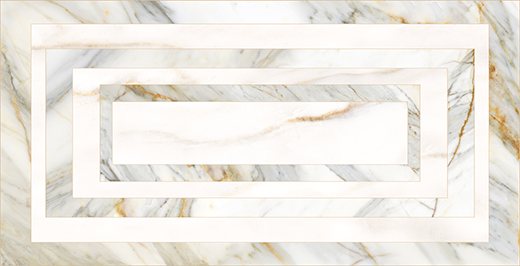 Luxoro Covelano Oro Polished 24"x48" Deco White | Color Body Porcelain | Floor/Wall Decorative