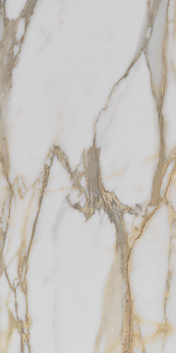 Luxury Imperial Gold Calacatta Polished 12"X24 | Color Body Porcelain | Floor/Wall Tile