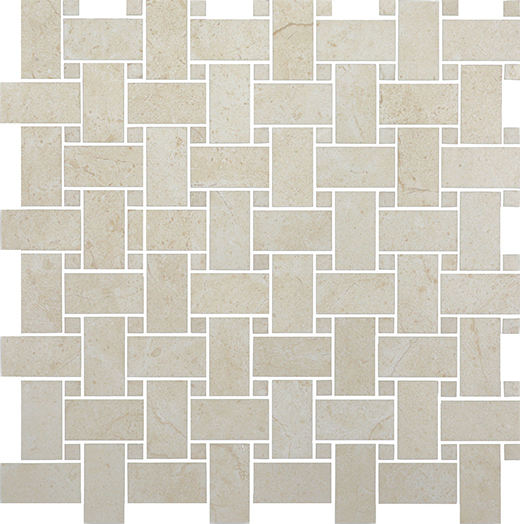 Marcel Enticing Dream Carved Basketweave Mosaic | Porcelain | Floor/Wall Mosaic