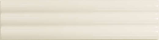 Match Chalk Glossy 2.5"x10" Curved Chalk | Ceramic | Wall Dimensional