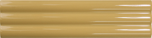 Match Dijon Glossy 2.5"x10" Curved Dijon | Ceramic | Wall Dimensional