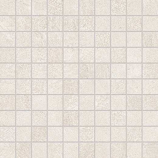 Materia Talco Matte 1"x1" Mosaic (12"x12" Sheet) | Glazed Porcelain | Floor/Wall Mosaic