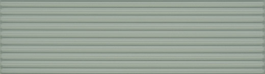 Maui Vert Matte 3"x10" Ligne Deco Vert | Glazed Ceramic | Wall Decorative