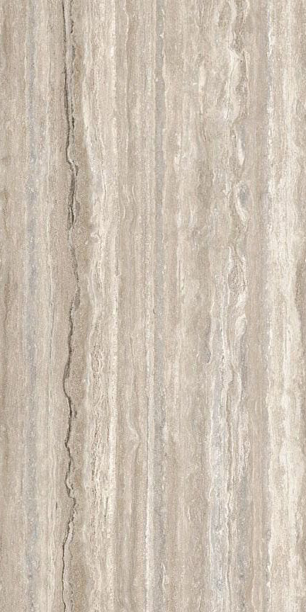 Outlet Max Fine Travertino Polished 30"x60" 6mm | Through Body Porcelain | Floor/Wall Tile