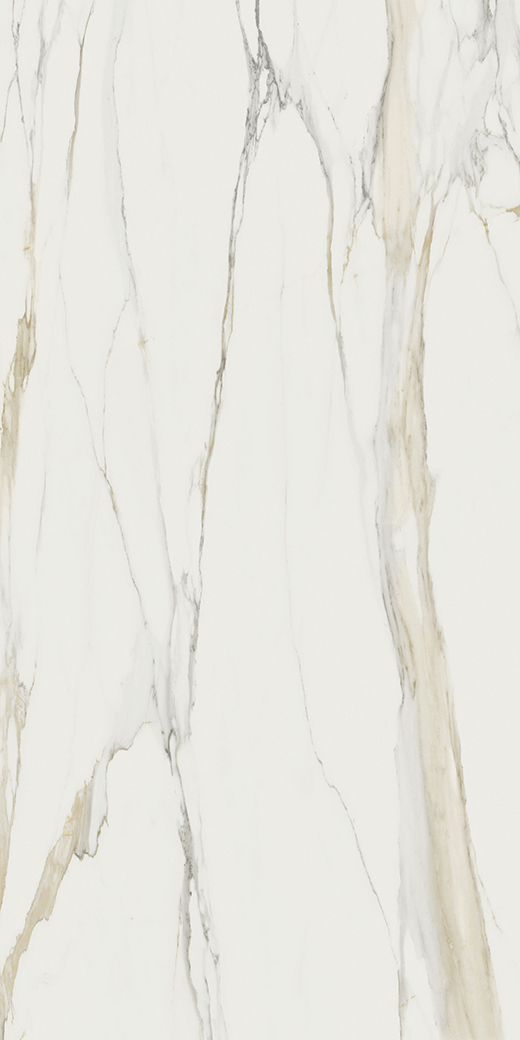 Maximus Calacatta Gold Matte 63"x126" Bookmatch B | Color Body Porcelain | Slab