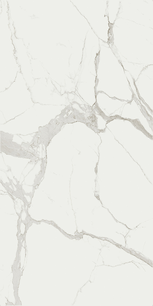 Maximus Marble Statuario Polished 63"x126" Bookmatch B | Color Body Porcelain | Slab