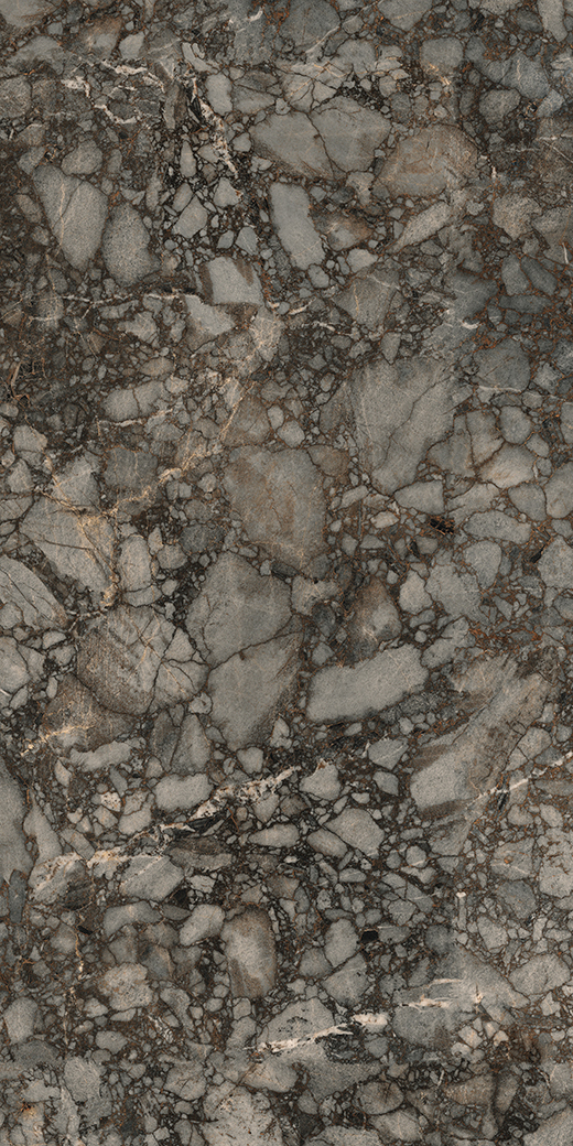 Maximus Riverbed Polished 63"x126" Bookmatch A | Color Body Porcelain | Slab