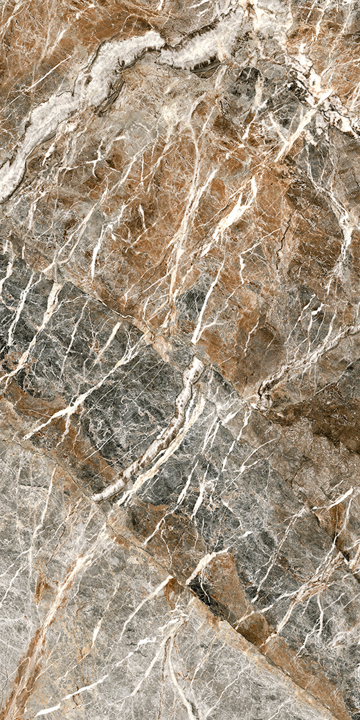 Maximus Mountain Peak Polished 63"x126 | Color Body Porcelain | Slab