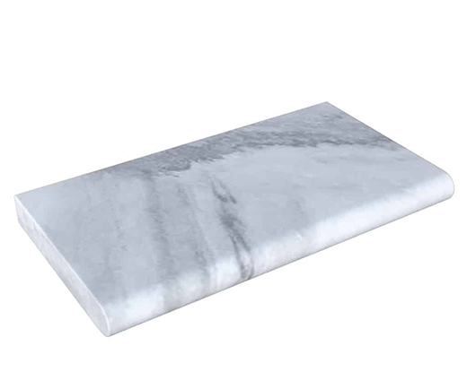 Mistral White Mistral White Sandblasted 16"x72"x2" Eased Edge | Marble | Outdoor Coping