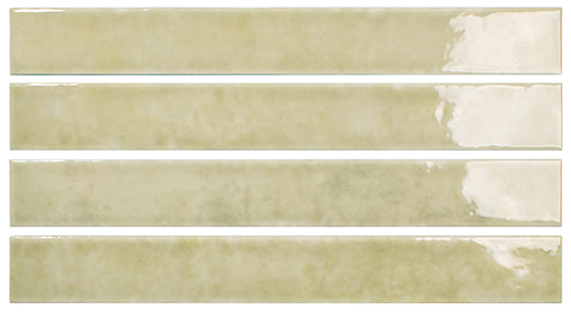 Mistral Khaki Glossy 1.5"x12.2" | Porcelain | Wall