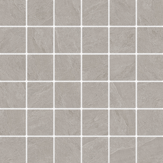 Montauk Iron Matte 2"x2" Mosaic | Color Body Porcelain | Floor/Wall Mosaic