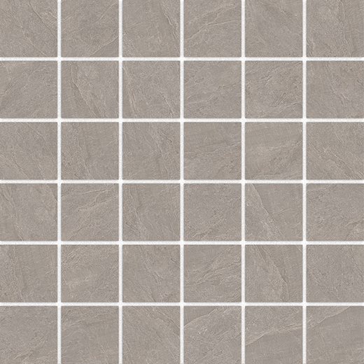 Montauk Taupe Matte 2"x2" Mosaic | Color Body Porcelain | Floor/Wall Mosaic