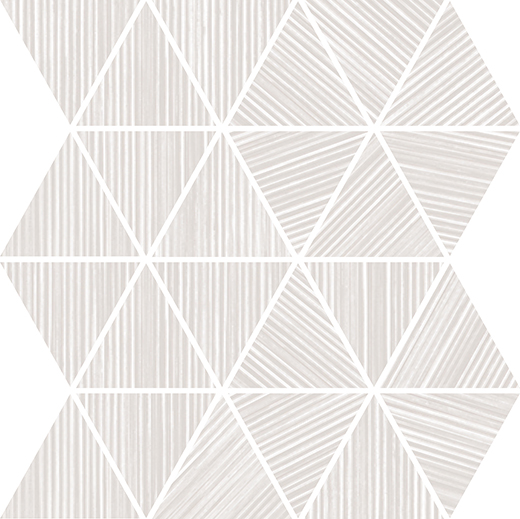 Monviso House Natural Triangle Mosaic | Porcelain | Floor/Wall Mosaic