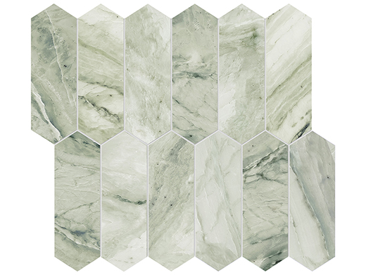 Moscato Argento Honed 2"x6" Picket | Marble | Floor/Wall Mosaic