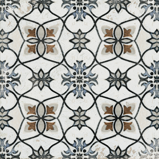 Mystique Deco 7 Matte 8"x8 | Glazed Porcelain | Floor/Wall Tile