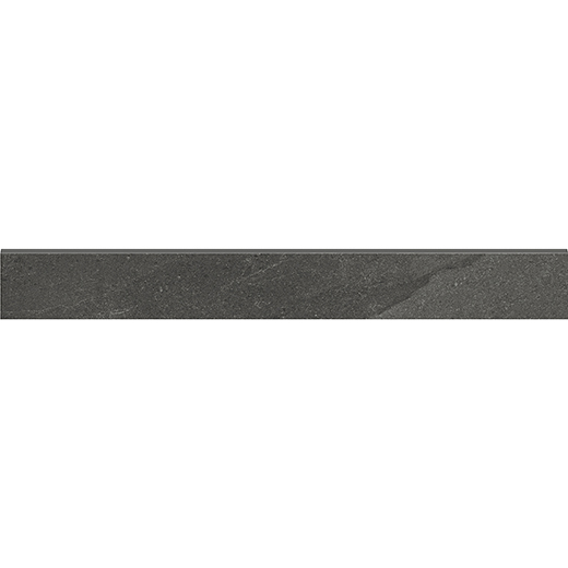 North Carbon Matte 3"x24" Bullnose | Color Body Porcelain | Trim