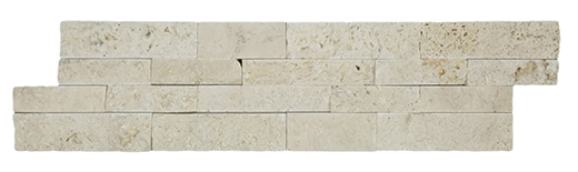 Nut Nut Natural 4.75"x6.75" 2cm Ledge Corner | Travertine | Exterior Stone