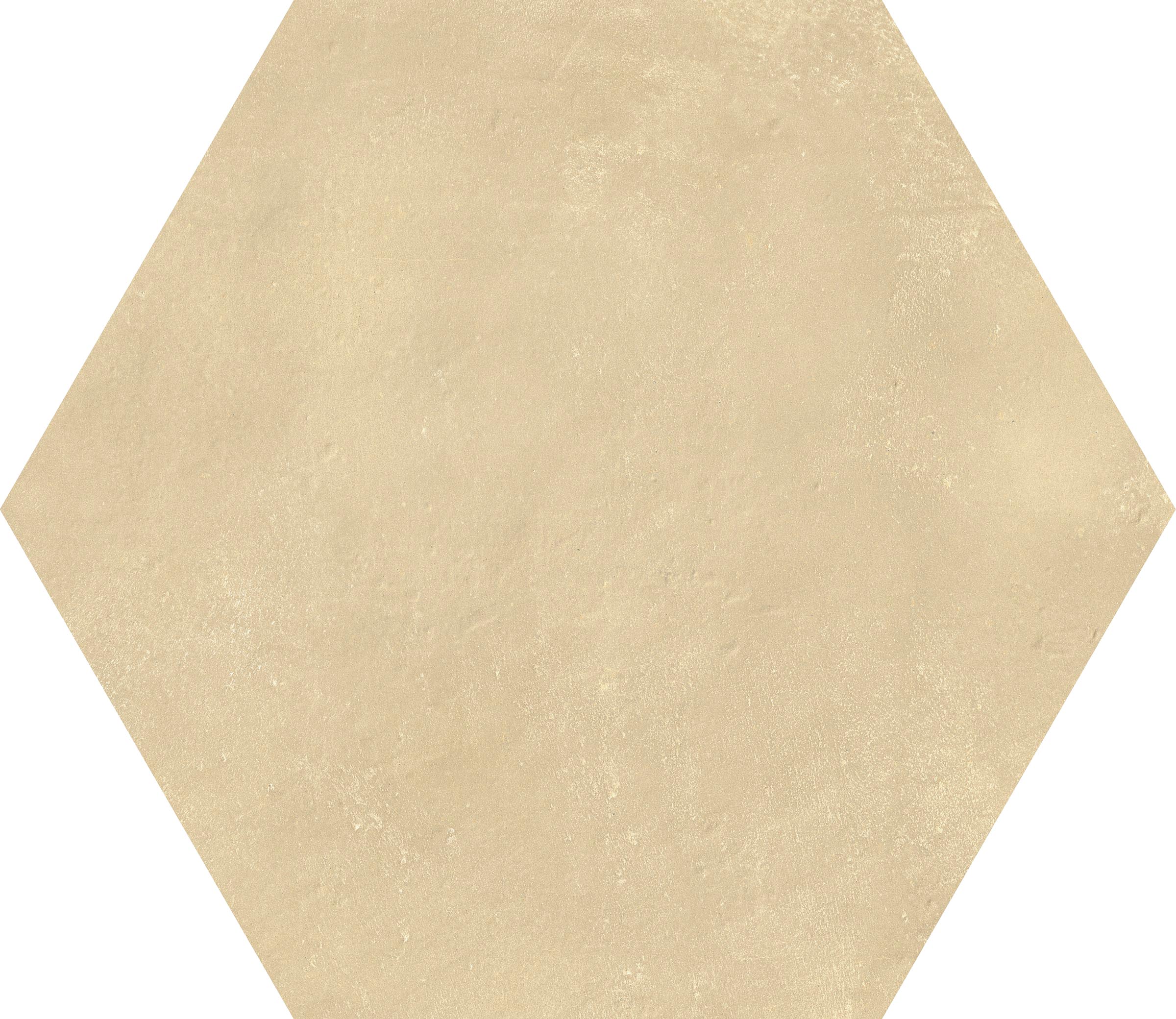 Oasis Buttercup Matte 10"x10" Hexagon | Glazed Porcelain | Floor/Wall