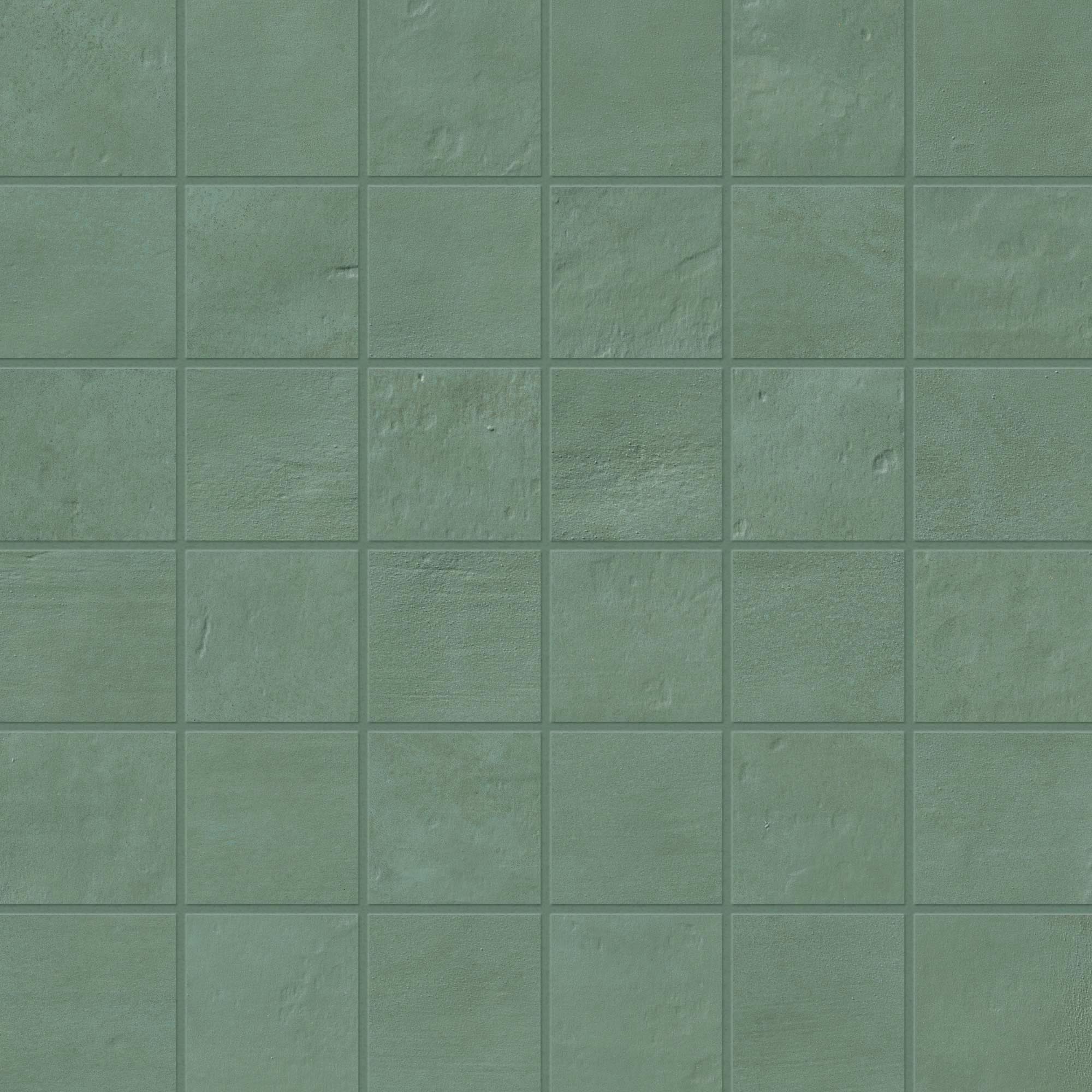 Oasis Marine Matte 2"x2" Mosaic | Glazed Porcelain | Floor/Wall Mosaic