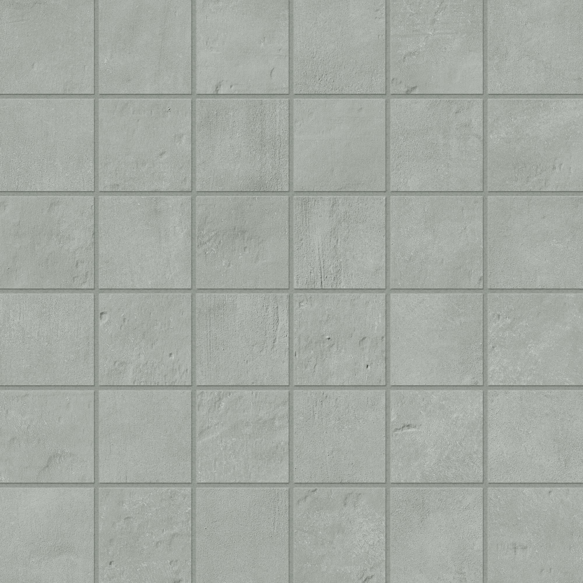 Oasis Smoke Matte 2"x2" Mosaic | Glazed Porcelain | Floor/Wall Mosaic