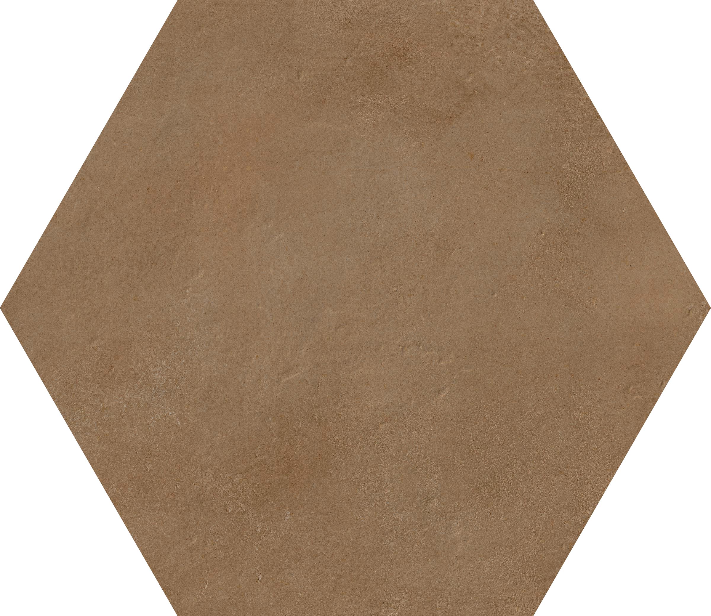 Oasis Terracotta Matte 10"x10" Hexagon | Glazed Porcelain | Floor/Wall