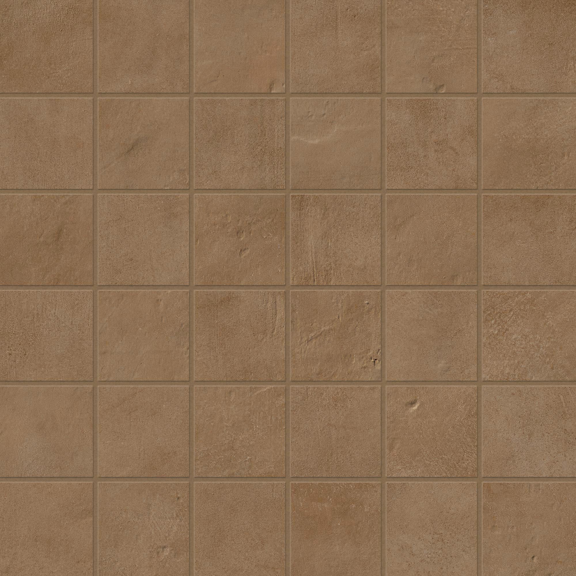 Oasis Terracotta Matte 2"x2" Mosaic | Glazed Porcelain | Floor/Wall Mosaic