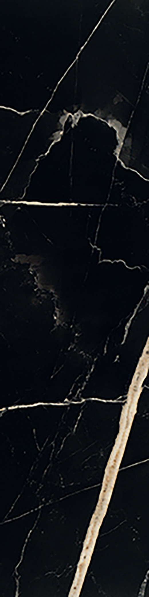 Odyssey Nero Fondo Polished 3"X12 | Color Body Porcelain | Floor/Wall Tile