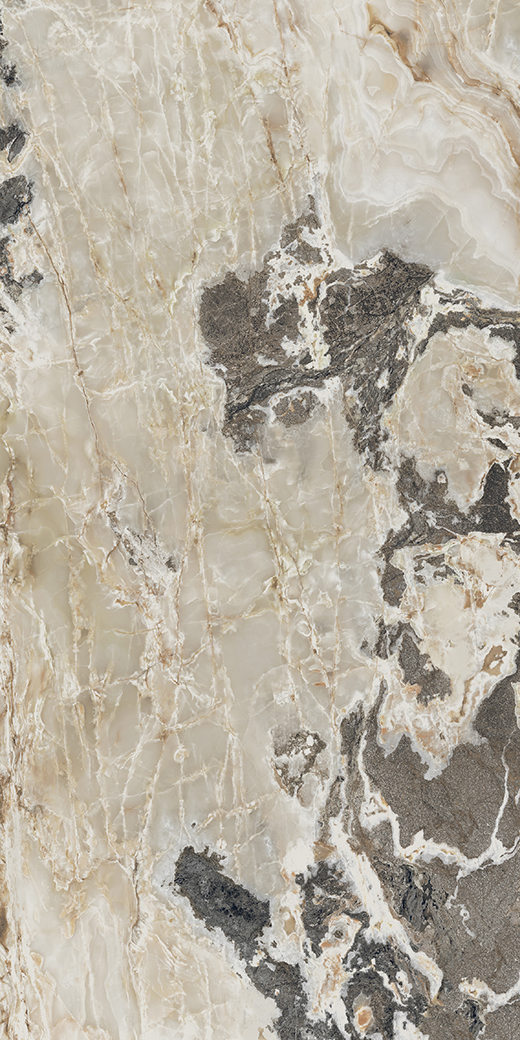Oracle Collection Slabs Golden Blend Satin 63"x126 | Through Body Porcelain | Slab