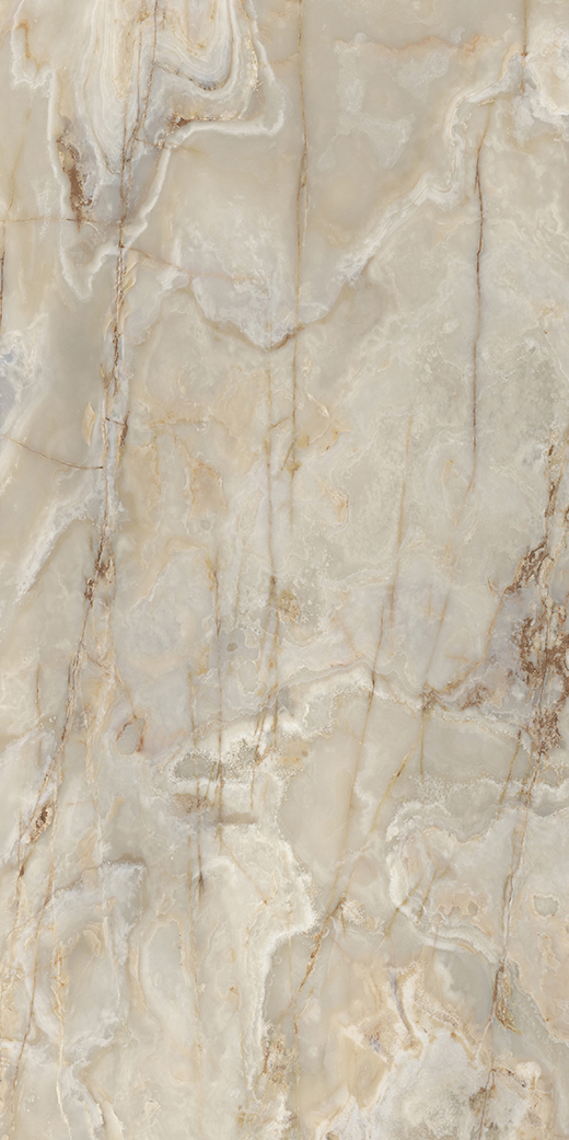 Oracle Collection Slabs Golden Onyx Polished 48"x95 | Through Body Porcelain | Slab