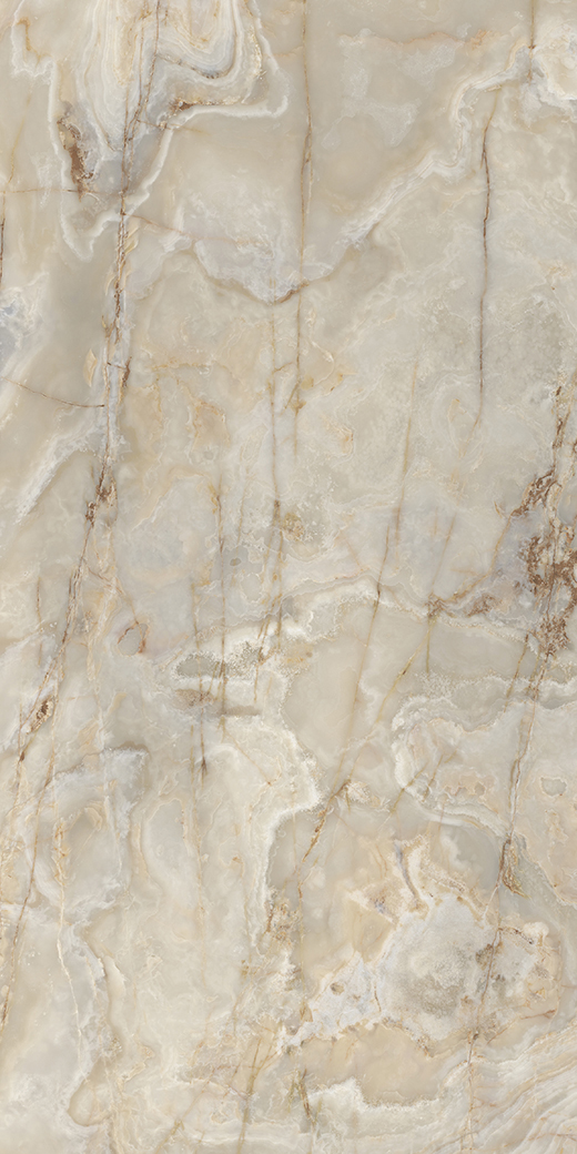 Oracle Collection Slabs Golden Onyx Satin 63"x126 | Through Body Porcelain | Slab