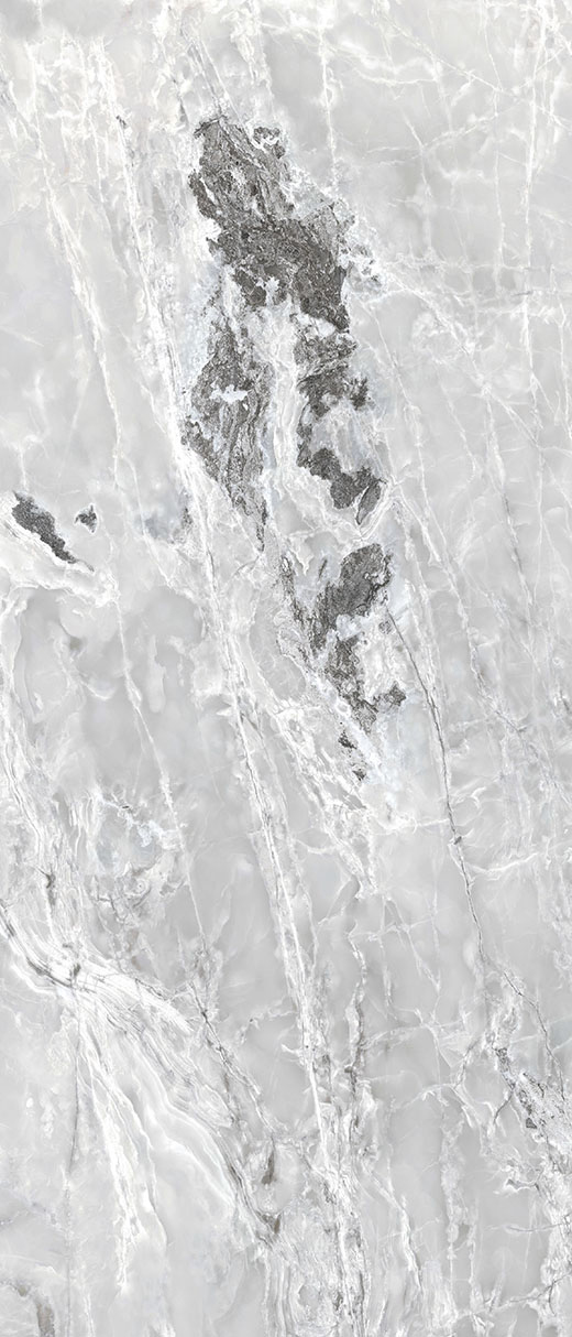 Oracle Collection Slabs Silver Blend Polished 48"x110 | Through Body Porcelain | Slab