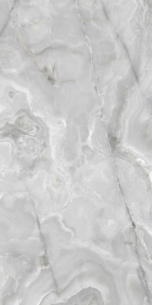 Oracle Collection Slabs Silver Onyx Satin 48"x110 | Through Body Porcelain | Slab