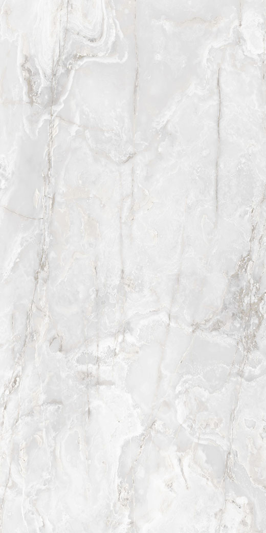 Oracle Collection Slabs White Onyx Polished 48"x95 | Through Body Porcelain | Slab