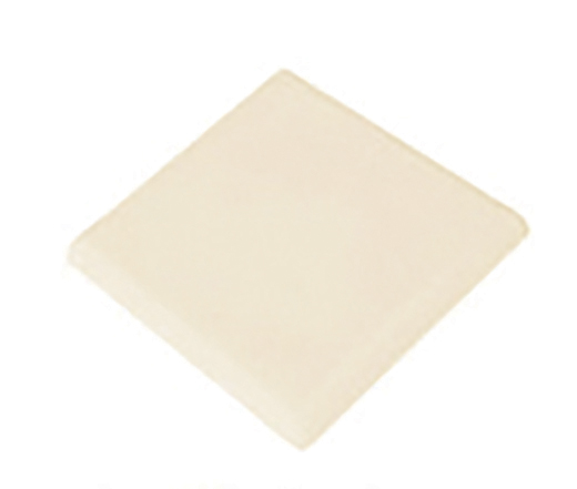 Outlet Alaska Biscuit - Outlet Glossy 3"x3" Outcorner | Ceramic | Trim