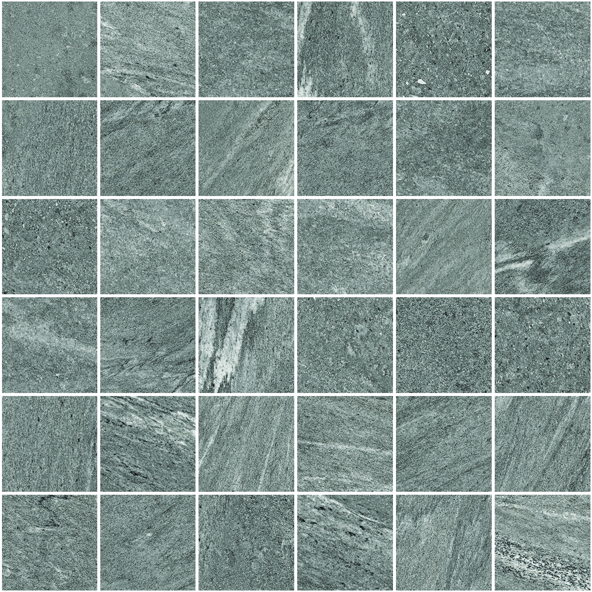 Outlet Atmosphere Black Polished 2"x2" | Porcelain | Floor/Wall Mosaic