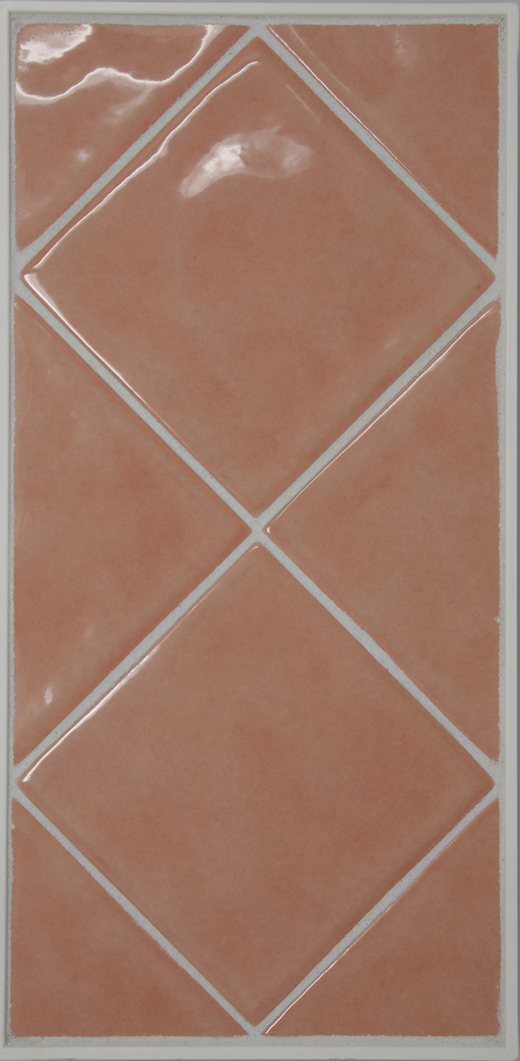 Outlet Baiachia Corallo Glossy 4"x4" | Glazed Porcelain | Wall Tile