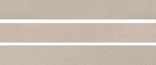 Outlet Encounter Beige - Outlet Mixed 3"x24" Listello Beige | Color Body Porcelain | Floor/Wall Decorative