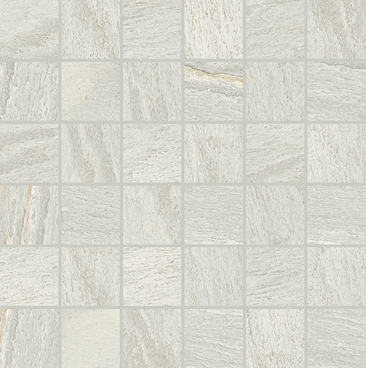 Outlet Facade White - Outlet Natural 2"x2" Mosaic | Unglazed Porcelain | Mosaic