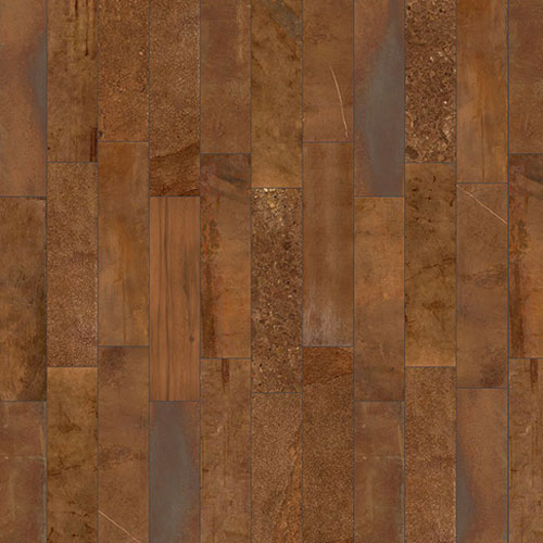 Outlet Facet Corten - Outlet Natural 9"x35 | Color Body Porcelain | Floor/Wall Tile