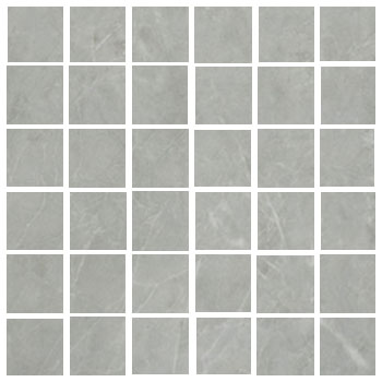 Outlet Kentucky Grey Natural 2"x2 | Color Body Porcelain | Floor/Wall Mosaic