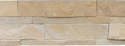 Outlet Ledgerstone African Dune Honed 6"x24 | Limestone | Wall