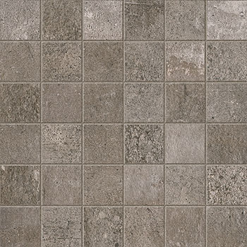 Outlet Lexington Grey Matte 2"X2"  Mosaic (12"X12" sheet) | Porcelain | Floor/Wall Mosaic