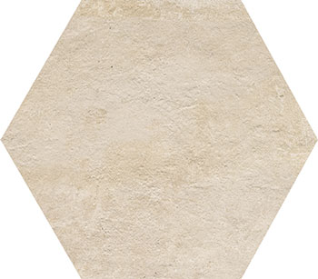 Outlet Lexington White Matte 16"X14" Hexagon | Porcelain | Floor/Wall Tile