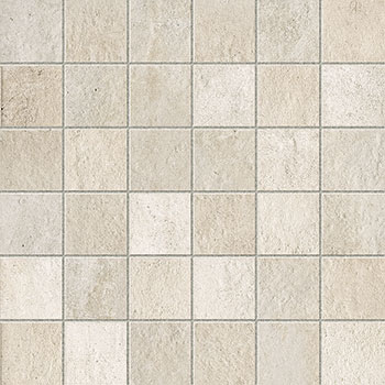Outlet Lexington White Matte 2"X2"  Mosaic (12"X12" sheet) | Porcelain | Floor/Wall Mosaic