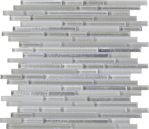 Outlet Lightstream Breath - Outlet Mixed Stick Mosaic | Glass | Wall Mosaic