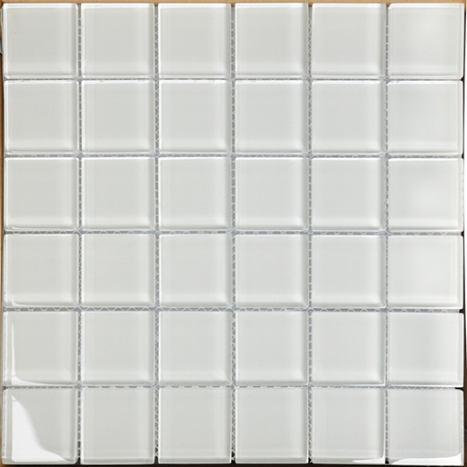 Outlet Lightstream Mist - Outlet Glossy 2"X2" Mosaic | Glass | Wall Mosaic