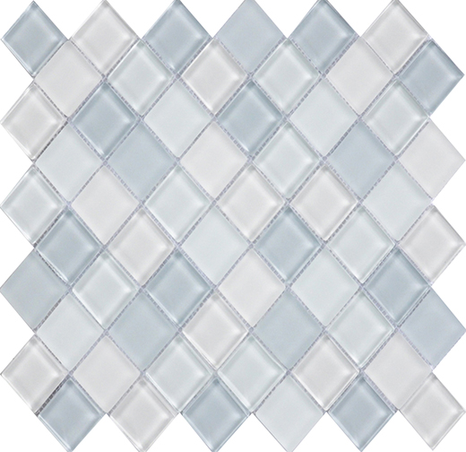 Outlet Lightstream Stream - Outlet Mixed Rhombus Mosaic | Glass | Wall Mosaic