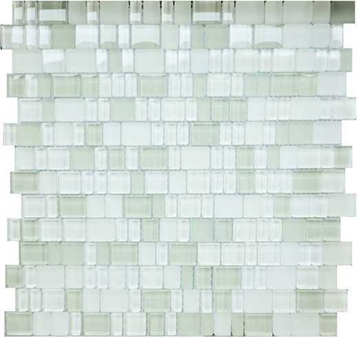 Outlet Lightstream Wisp - Outlet Mixed Karma Mosaic | Glass | Wall Mosaic