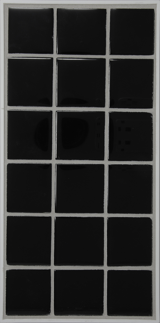 M SERIES 2X2 MOSAIC BLACK | Glass | Wall Mosaic